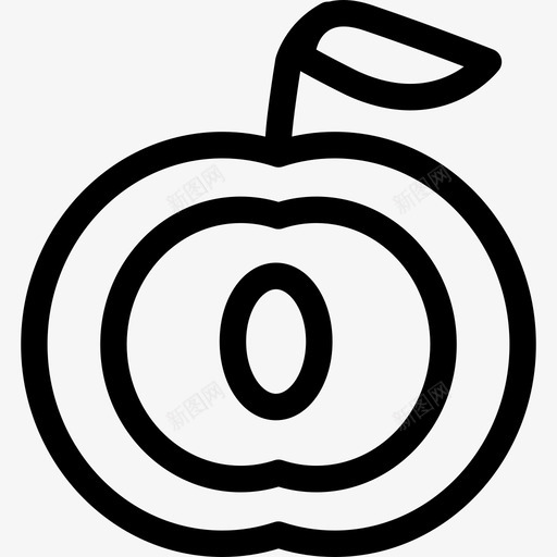 桃子饮料和食物收集直系图标svg_新图网 https://ixintu.com 桃子 直系 饮料和食物收集