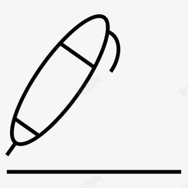钢笔铅笔办公用品图标图标