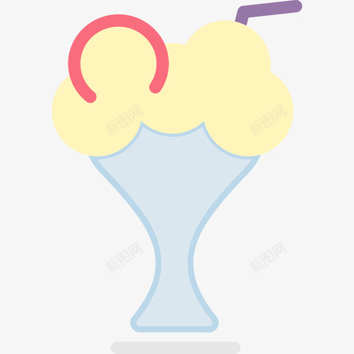冰糕美食套餐平板图标svg_新图网 https://ixintu.com 冰糕 平板 美食套餐
