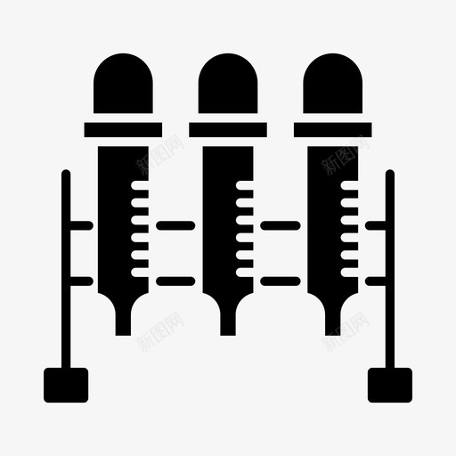 移液管设备实验室图标svg_新图网 https://ixintu.com 实验室 实验室设备字形 移液管 设备