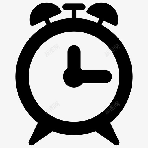 闹钟管理提醒图标svg_新图网 https://ixintu.com 提醒 时间 智能商务收集 管理 闹钟