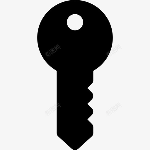 钥匙家用实心填充图标svg_新图网 https://ixintu.com 填充 家用实心 钥匙