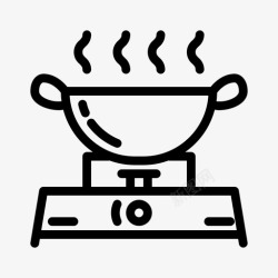 锅锅采购产品烹饪锅锅器具图标高清图片