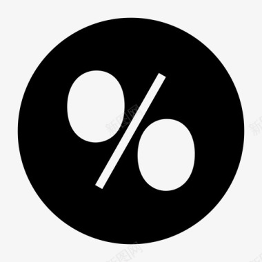 百分比已加载项目管理图示符图标图标