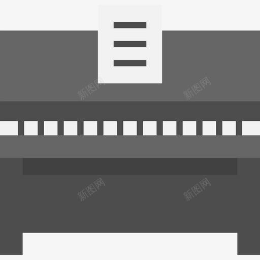 钢琴乐器2平调图标svg_新图网 https://ixintu.com 乐器2 平调 钢琴