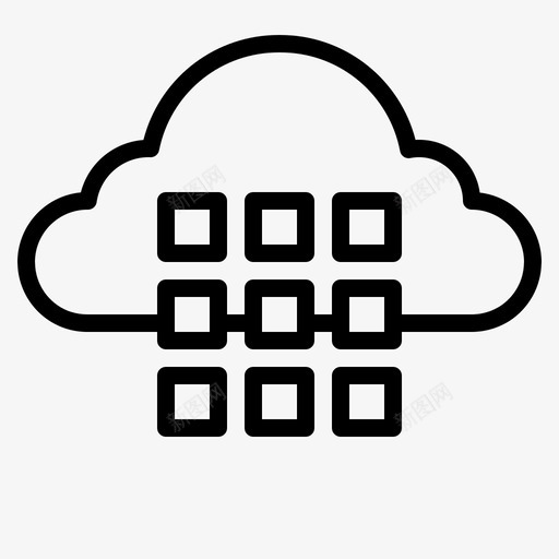 云概念界面标志图标svg_新图网 https://ixintu.com 云概念 咖啡 标志 用户界面 界面