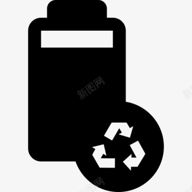 回收电池技术图标图标