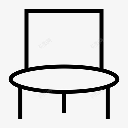 椅子家具休息图标svg_新图网 https://ixintu.com 休息 家具 家用 座位 椅子