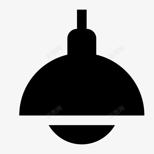 灯灯泡电图标svg_新图网 https://ixintu.com 家具实心图标集 灯 灯泡 电 闪电