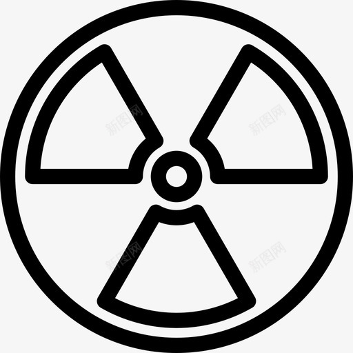 辐射技术实验室图标svg_新图网 https://ixintu.com 实验室 技术 辐射