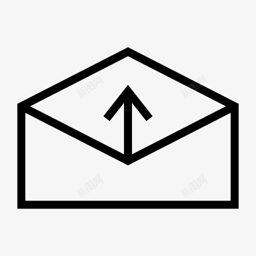 发送传递邮件图标svg_新图网 https://ixintu.com 传出 传递 发件箱 发送 已发送 邮件 项目管理图示符