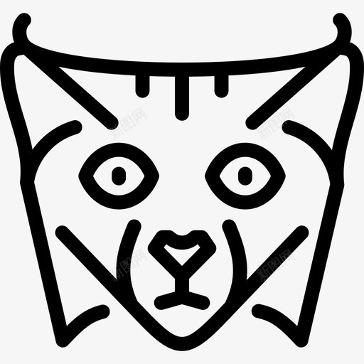 小狗鲍勃猫猫品种直系图标svg_新图网 https://ixintu.com 小狗鲍勃猫 猫品种 直系