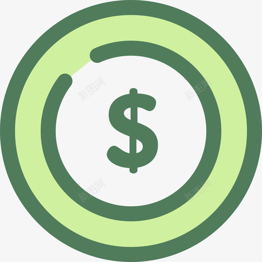 硬币商务和办公室4维德图标svg_新图网 https://ixintu.com 商务和办公室4 硬币 维德