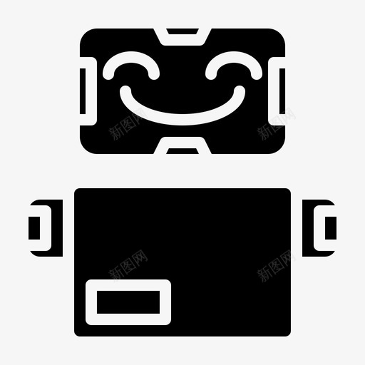 机器人交付安卓建筑图标svg_新图网 https://ixintu.com 制造 安卓 安卓机器人实体 工厂 建筑 机器人交付