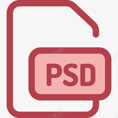 Psddesigntools8红色图标图标