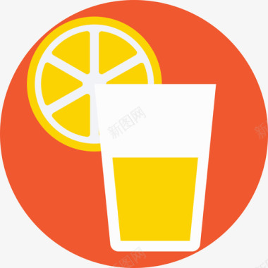 柠檬水食物9无糖图标图标