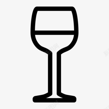 酒杯子晚餐图标图标