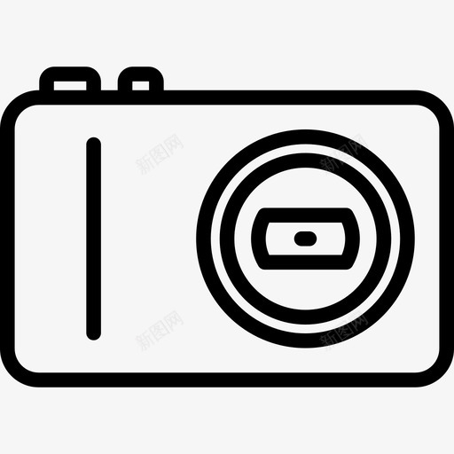 照相摄像机家用电器套装图标svg_新图网 https://ixintu.com 家用电器套装 摄像机 照相 线性