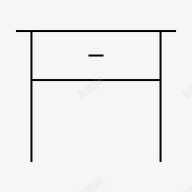 桌子卧室箱子图标图标