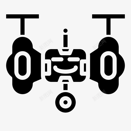 机器人无人机安卓建筑图标svg_新图网 https://ixintu.com 制造 安卓 安卓机器人实体 工厂 建筑 机器人无人机