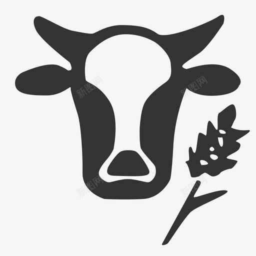 cattlesvg_新图网 https://ixintu.com cattle 线性 单色