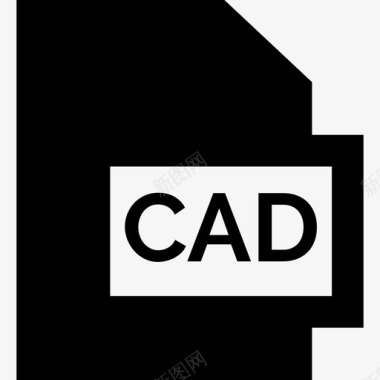 Cad文件格式集合填充图标图标