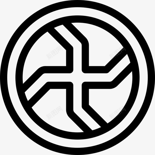 四个方向形状美国部落的象征图标svg_新图网 https://ixintu.com 四个方向 形状 美国部落的象征