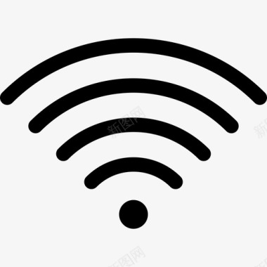 Wifi技术无线网络图标图标