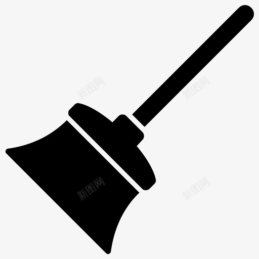 扫帚扫帚刷扫帚棒图标svg_新图网 https://ixintu.com 家庭清洁 扫帚 扫帚刷 扫帚棒 清洁和女仆字形图标