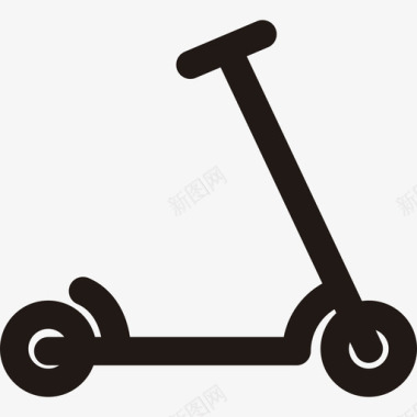 滑板车运输工具最小运输工具图标图标