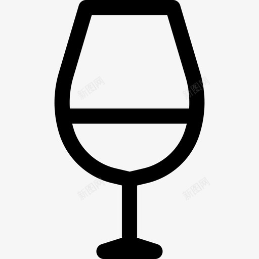 勃艮第食物线性酒庄元素的玻璃杯图标svg_新图网 https://ixintu.com 勃艮第 线性酒庄元素的玻璃杯 食物