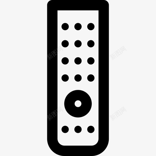 遥控器家庭影院线性图标svg_新图网 https://ixintu.com 家庭影院 线性 遥控器