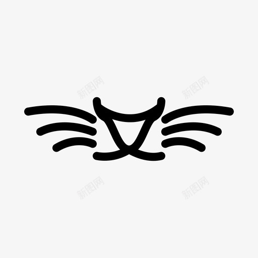 老虎鼻子动物拯救老虎图标svg_新图网 https://ixintu.com 动物 拯救老虎 老虎鼻子