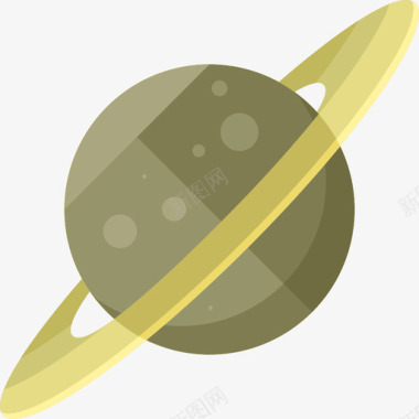 土星杂项2扁平图标图标