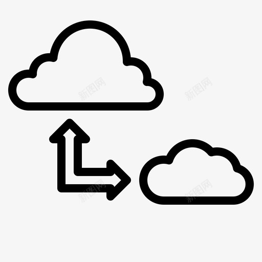 云概念界面标志图标svg_新图网 https://ixintu.com 云概念 咖啡 标志 用户界面 界面