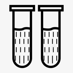 管道试管试管测试实验管道图标高清图片