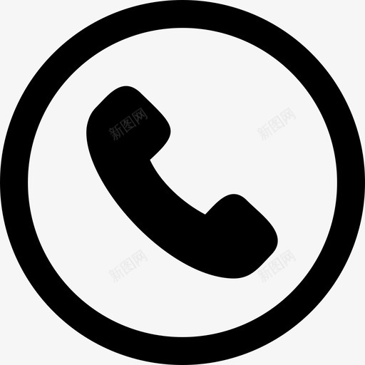 通话来电电话图标svg_新图网 https://ixintu.com 来电 电话 通话