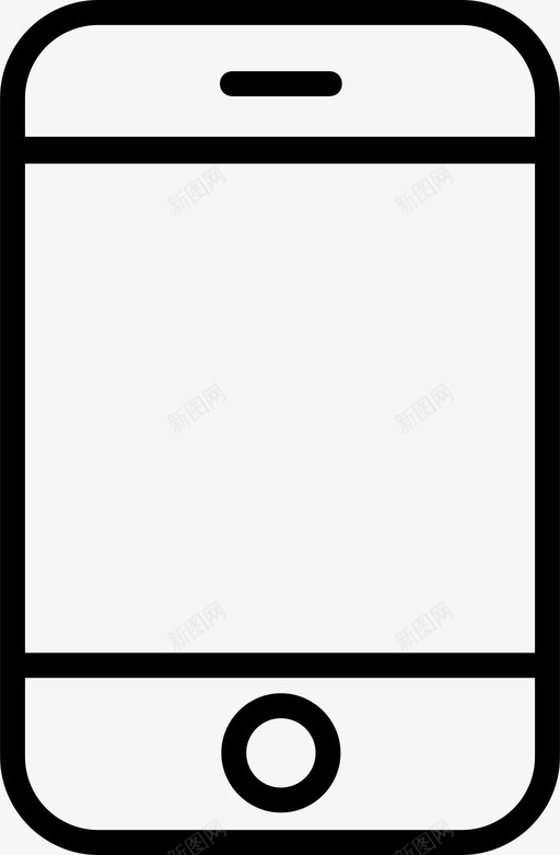 智能手机通话设备图标svg_新图网 https://ixintu.com 智能手机 设备 通话