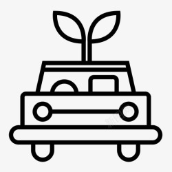 汽车标志生态汽车汽车图标高清图片