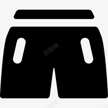 短裤运动用品运动器材图标图标