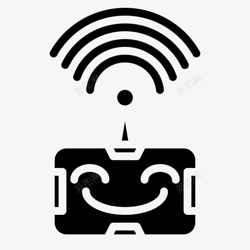 机器人无线安卓建筑图标svg_新图网 https://ixintu.com 制造 安卓 安卓机器人固体 工厂 建筑 机器人无线