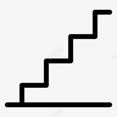 楼梯家具家图标图标