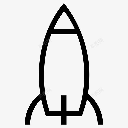 火箭发射在线营销3浅圆形图标svg_新图网 https://ixintu.com 在线营销3 浅圆形 火箭发射