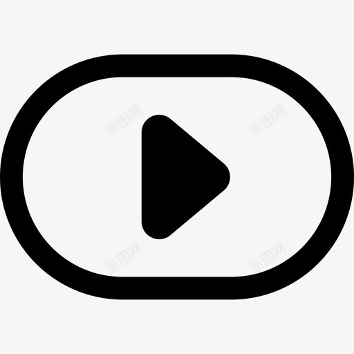 播放箭头最小界面和网络图标svg_新图网 https://ixintu.com 播放 最小界面和网络 箭头