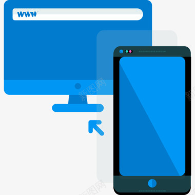 设备web浏览器平面图标图标