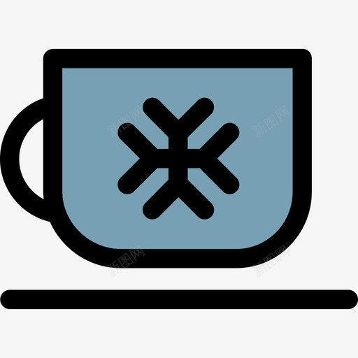冷咖啡食物线性杯咖啡图标svg_新图网 https://ixintu.com 冷咖啡 线性杯咖啡 食物