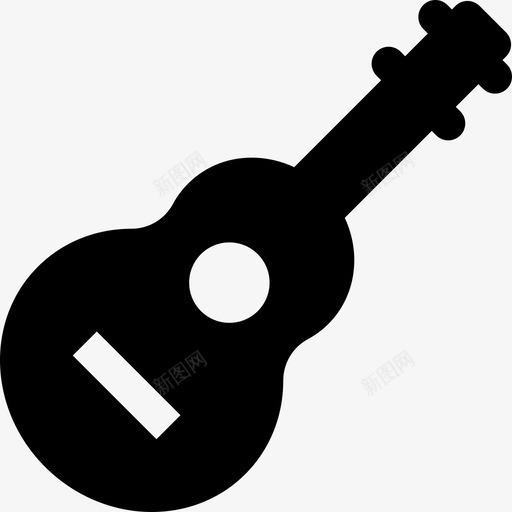 吉他音乐坚实的墨西哥元素图标svg_新图网 https://ixintu.com 吉他 坚实的墨西哥元素 音乐