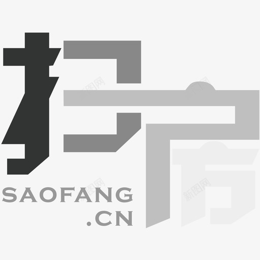 logo3svg_新图网 https://ixintu.com logo3 多色 方正