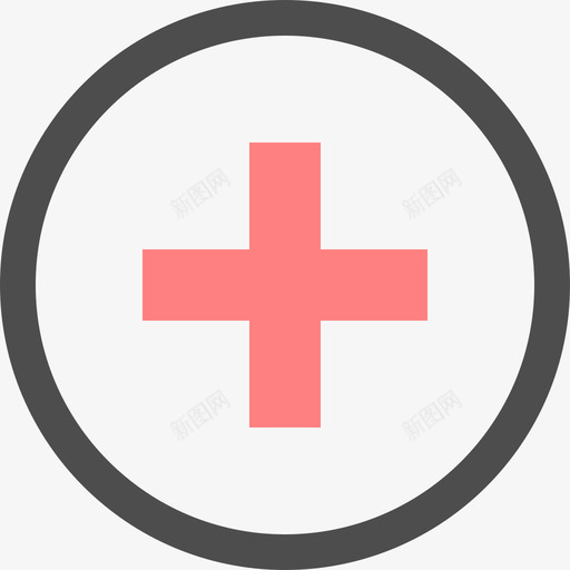 医院健康3彩色图标svg_新图网 https://ixintu.com 健康3 医院 彩色