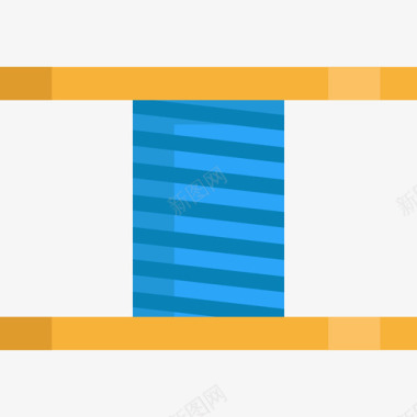 线轴缝纫元件2扁平图标图标